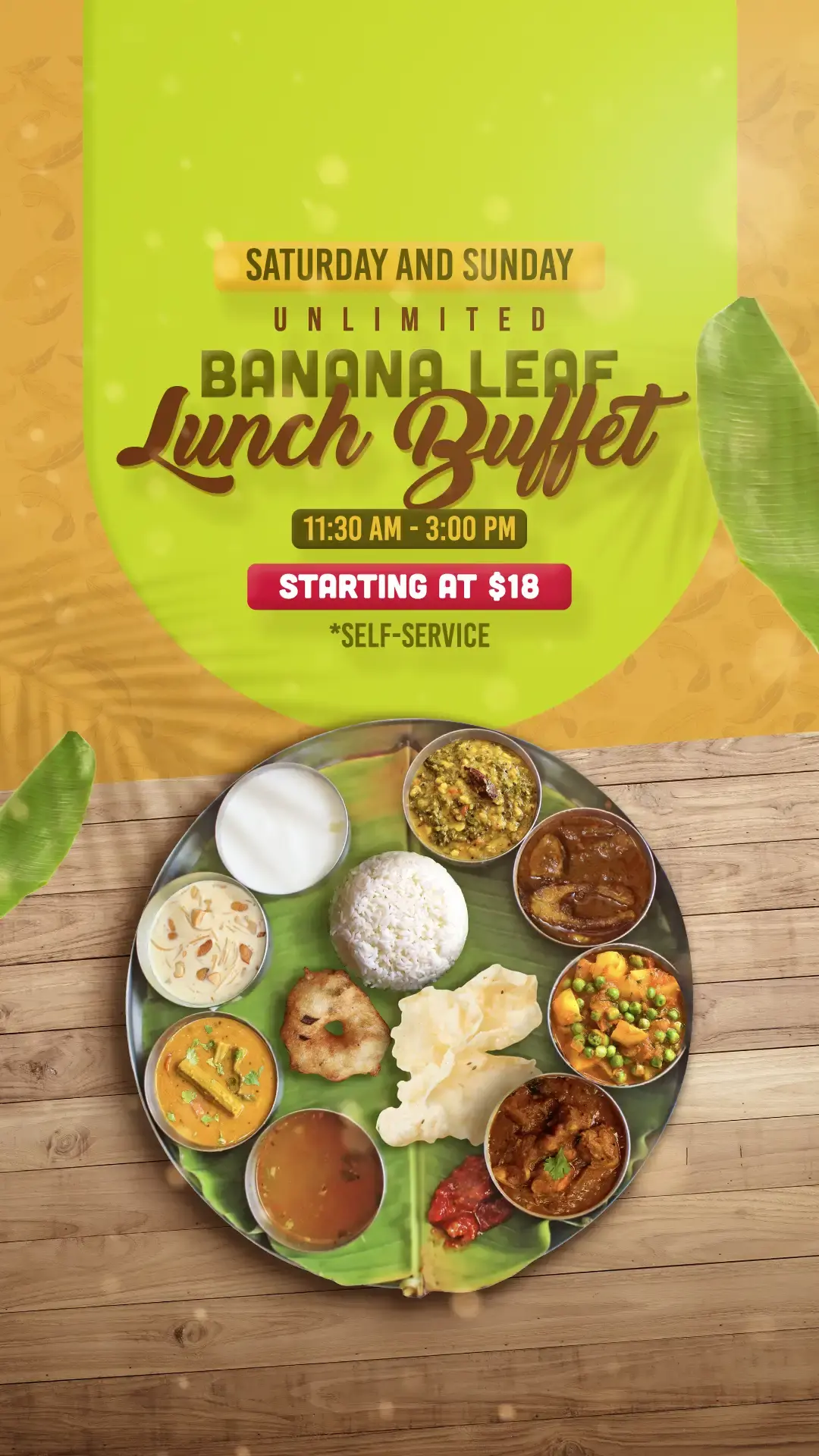 Home Slider2Banana leaf lunch buffet